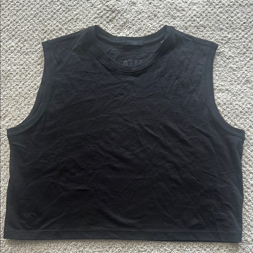 NWOT ATM Anthony Thomas Melillo Black Muscle Tee